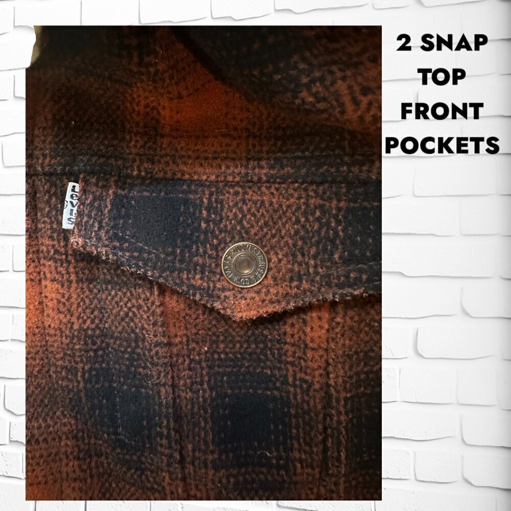 **🔥 Jughead Jones “Riverdale” Levi’s Sherpa Check Jacket – Men’s Size M 🔥** - Picture 6 of 11